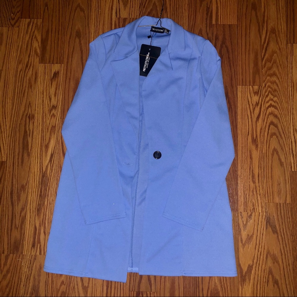 Oversized boyfriend blazer.